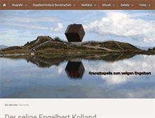 Tablet Screenshot of engelbert-kolland.at